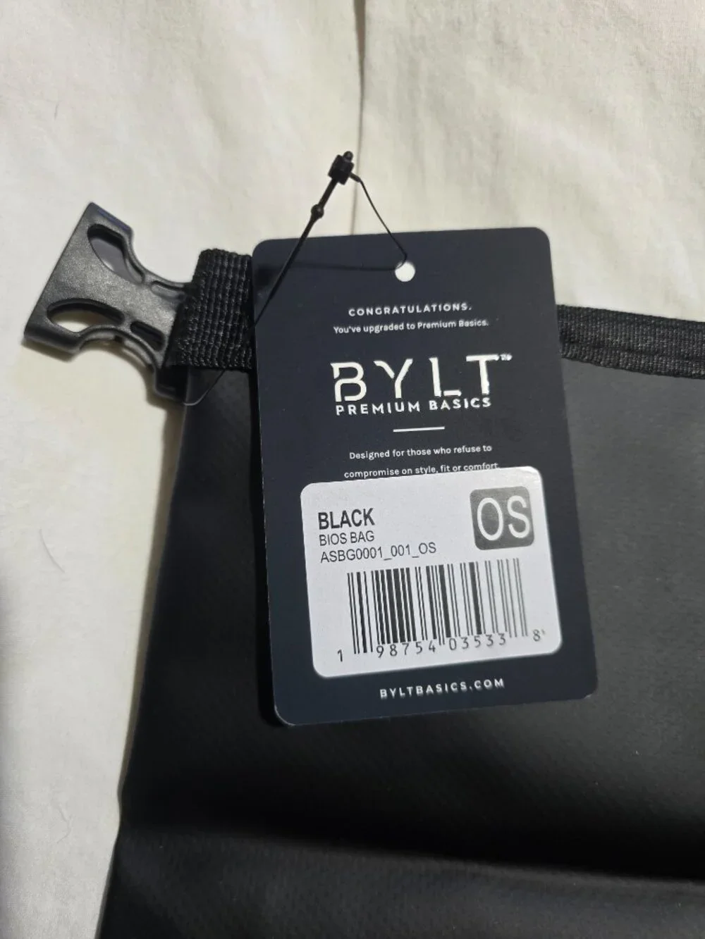 BYLT Premium Basics BIOS BAG - Black - One Size (OS) - NWT